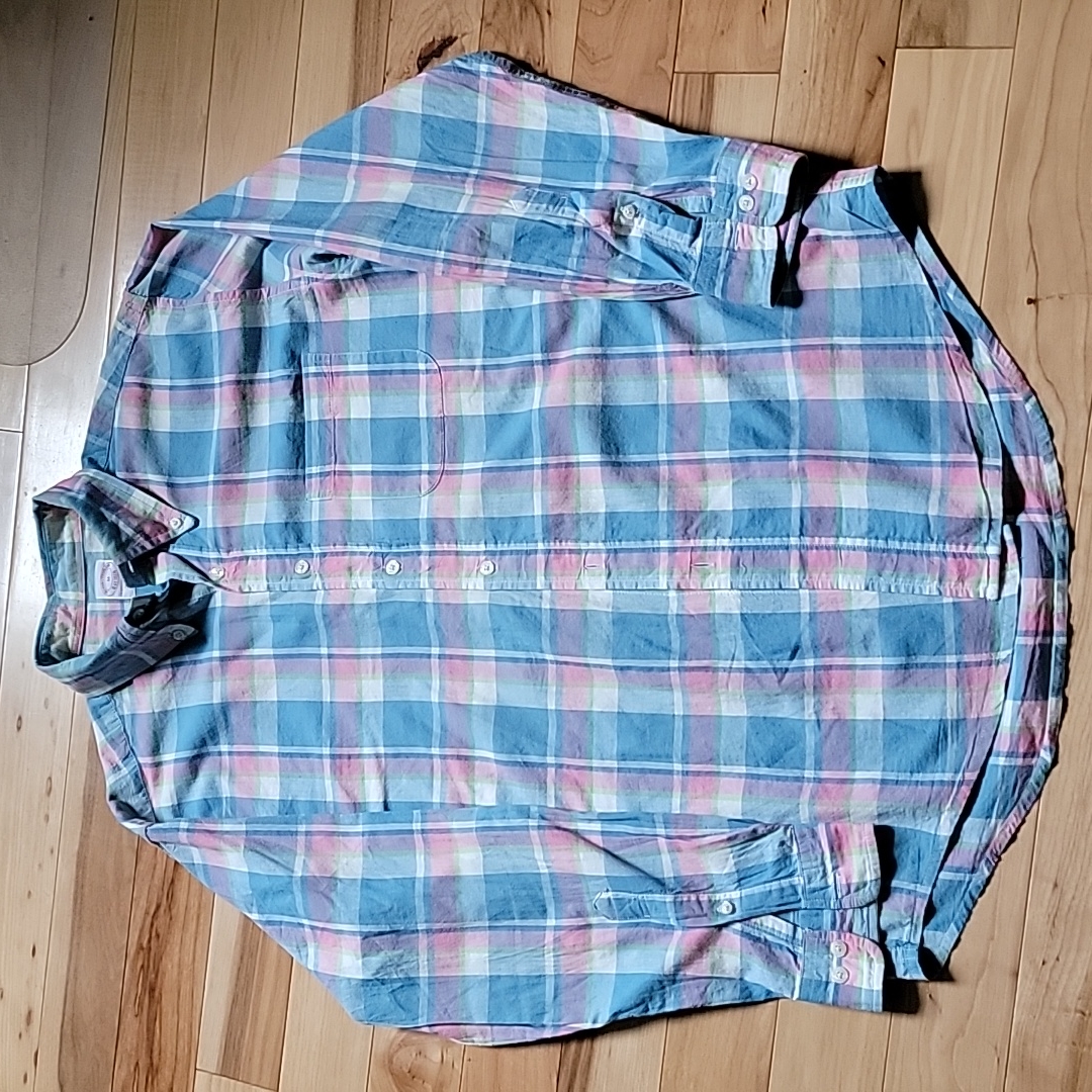Brooks Brothers Soft Button Down Plaid Shirt Medium